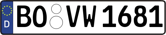 BO-VW1681