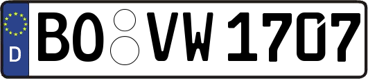 BO-VW1707