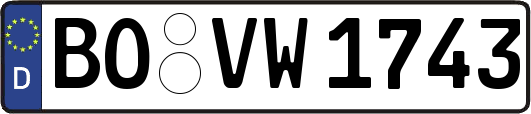 BO-VW1743