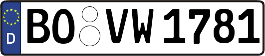 BO-VW1781