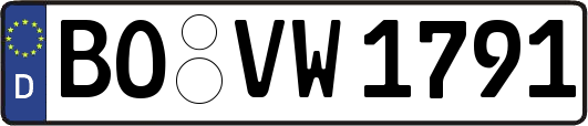 BO-VW1791
