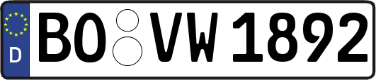 BO-VW1892