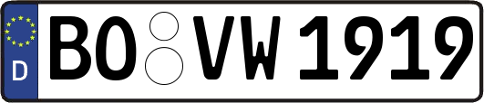BO-VW1919