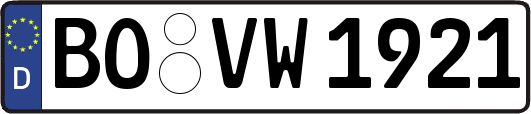 BO-VW1921