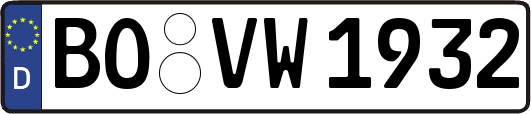 BO-VW1932