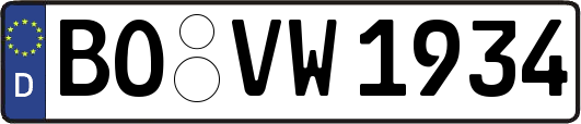 BO-VW1934