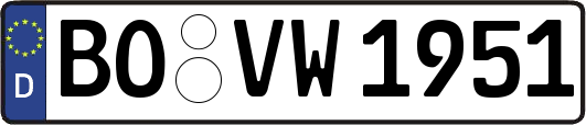 BO-VW1951