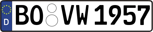 BO-VW1957