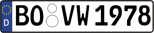 BO-VW1978