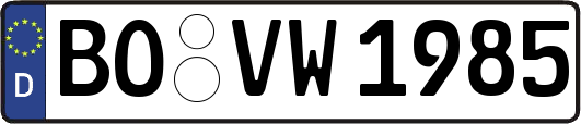 BO-VW1985