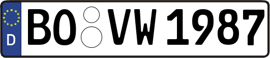BO-VW1987