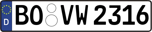 BO-VW2316