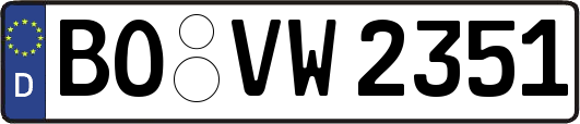 BO-VW2351