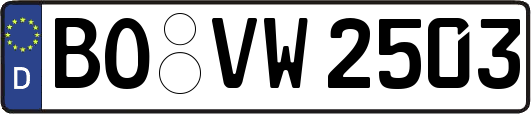 BO-VW2503