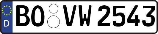 BO-VW2543