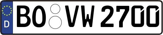 BO-VW2700