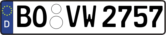 BO-VW2757