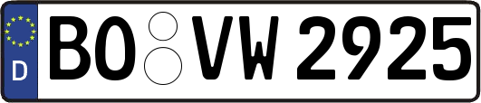 BO-VW2925