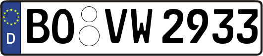 BO-VW2933