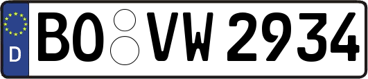 BO-VW2934