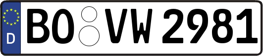 BO-VW2981