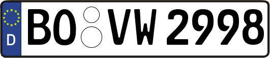 BO-VW2998