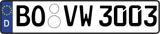 BO-VW3003