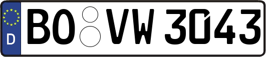 BO-VW3043