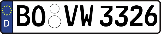 BO-VW3326