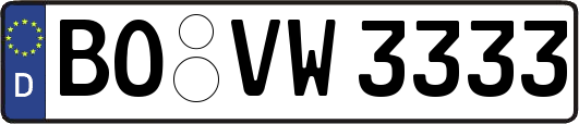 BO-VW3333