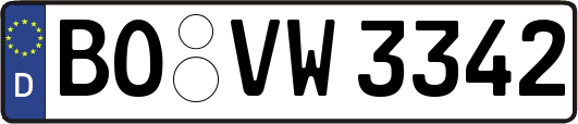 BO-VW3342