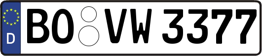 BO-VW3377