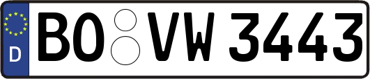 BO-VW3443