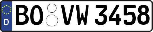 BO-VW3458