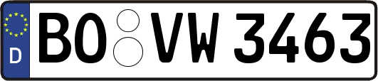 BO-VW3463