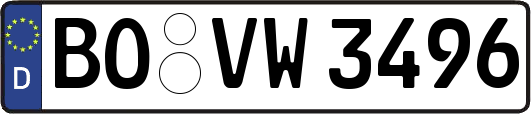 BO-VW3496