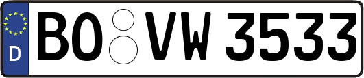 BO-VW3533