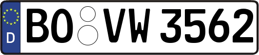 BO-VW3562