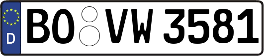 BO-VW3581
