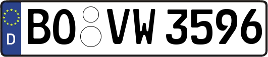 BO-VW3596