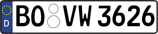 BO-VW3626