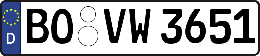 BO-VW3651