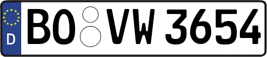 BO-VW3654