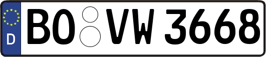 BO-VW3668