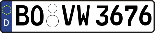 BO-VW3676