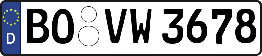 BO-VW3678