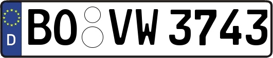 BO-VW3743