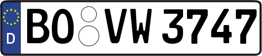BO-VW3747