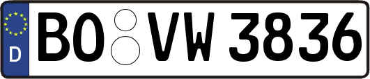 BO-VW3836