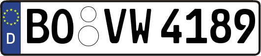 BO-VW4189